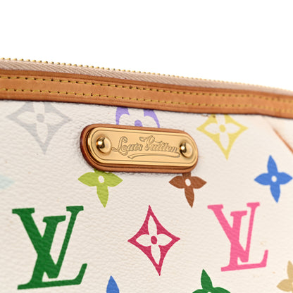 Louis Vuitton Monogram Multicolor Pochette Milla MM White 9 of 10