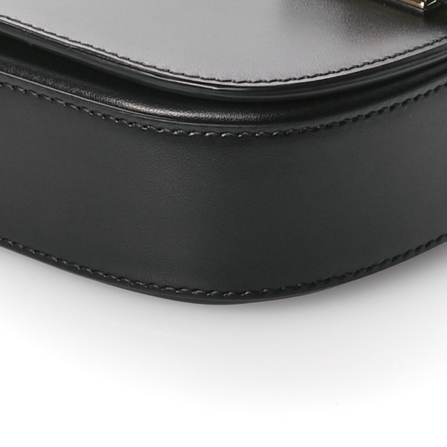 Celine Calfskin Besace Small 16 Wallet on Chain Black 10 of 12