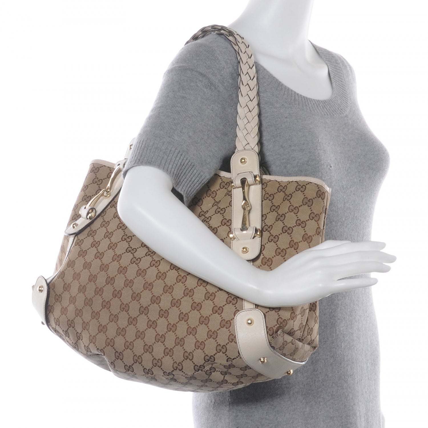 Gucci Monogram Pelham Medium White 2 of 7