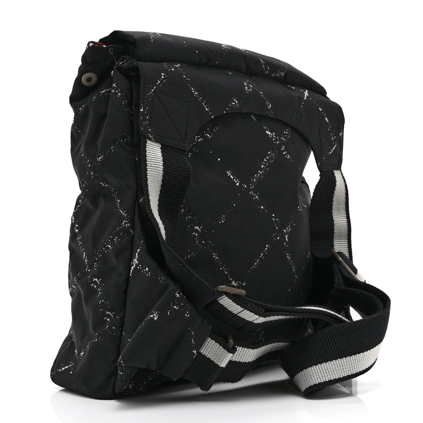 Nylon Travel Backpack Black