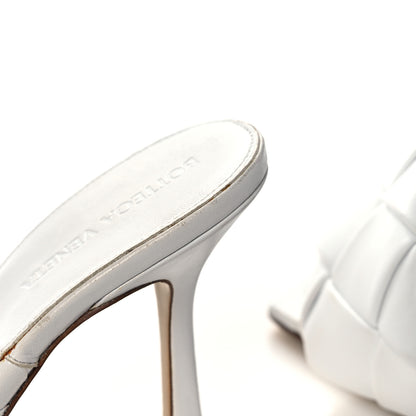 Bottega Veneta Nappa Maxi Intrecciato Lido Mule Sandals 37 Optic White 14 of 14