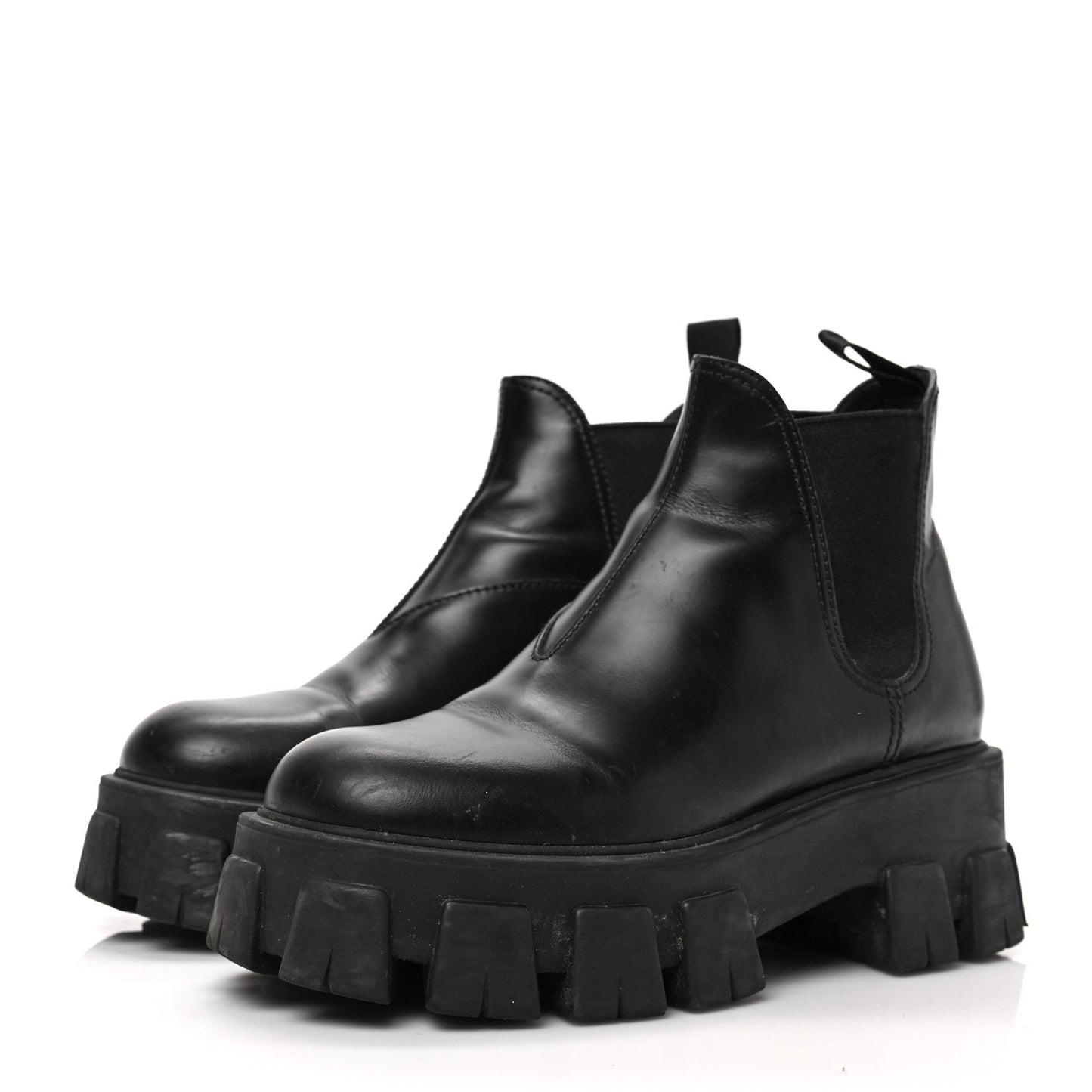Spazzolato Rois Monolith Chelsea 55mm Ankle Boots 36 Black