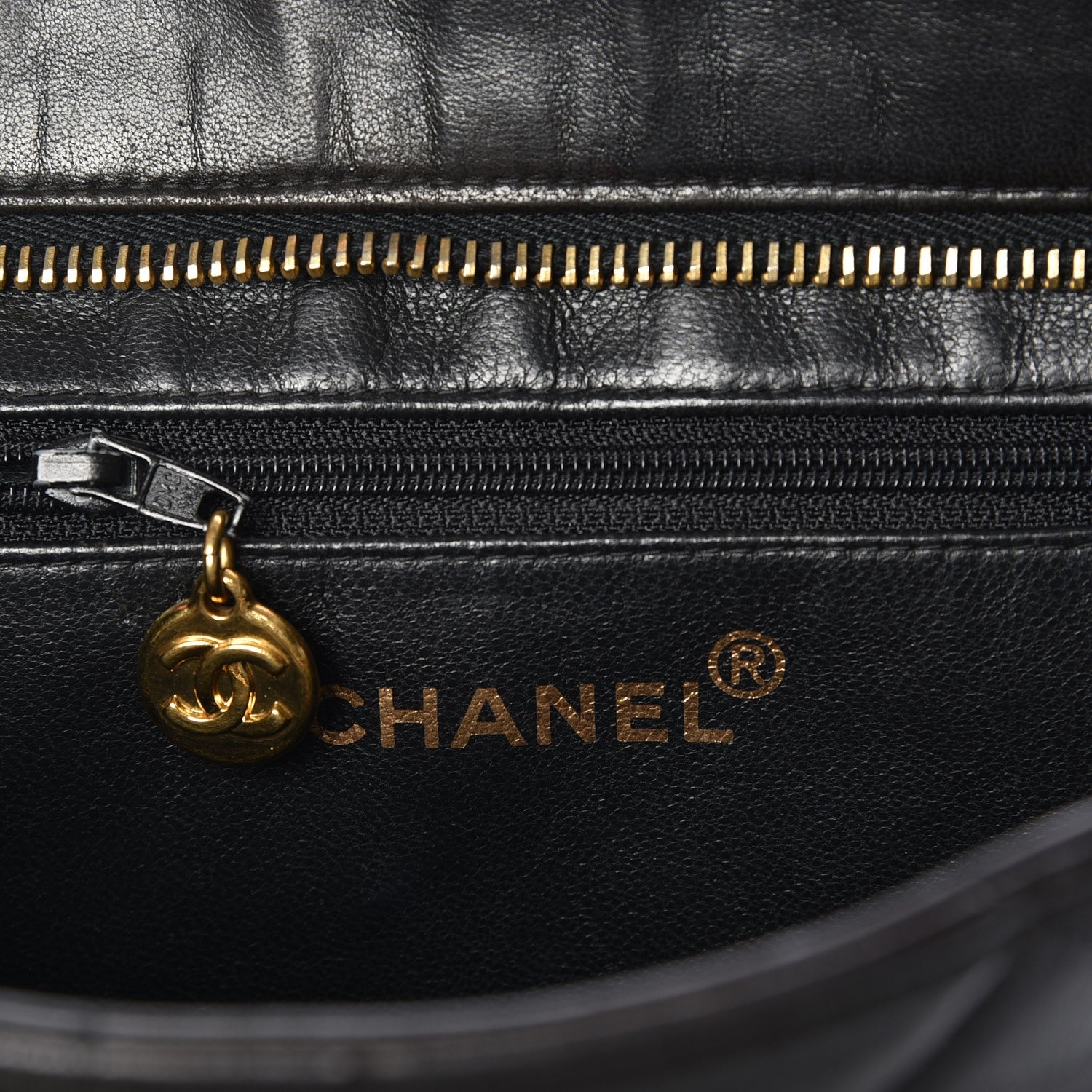 Chanel Lambskin Quilted Medallion Tote Black 6 of 10
