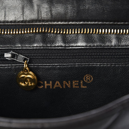 Chanel Lambskin Quilted Medallion Tote Black 6 of 10