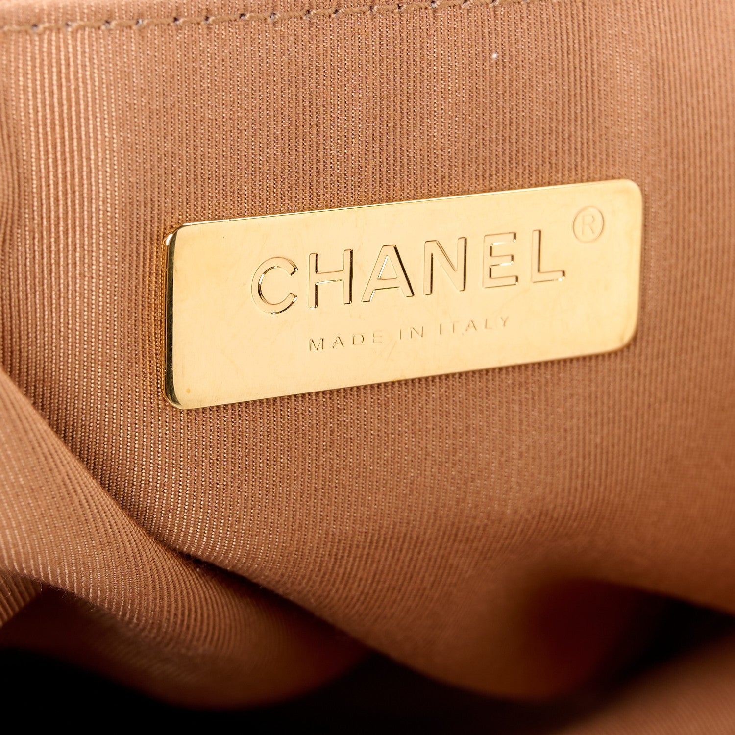 Chanel Lambskin Quilted Large Chanel 19 Flap Brown 6 of 10