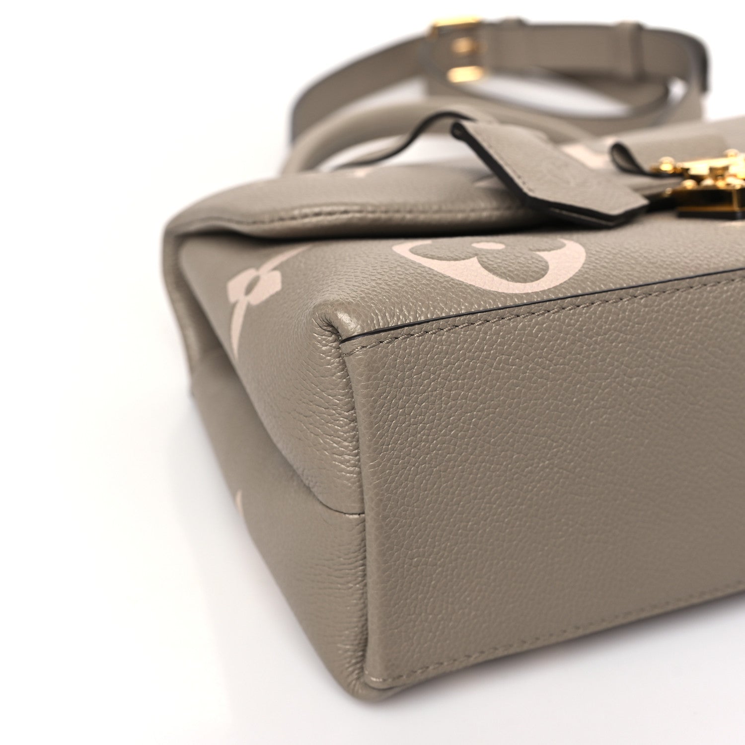 Louis Vuitton Empreinte Monogram Giant Madeleine MM Dove Grey Beige 7 of 9