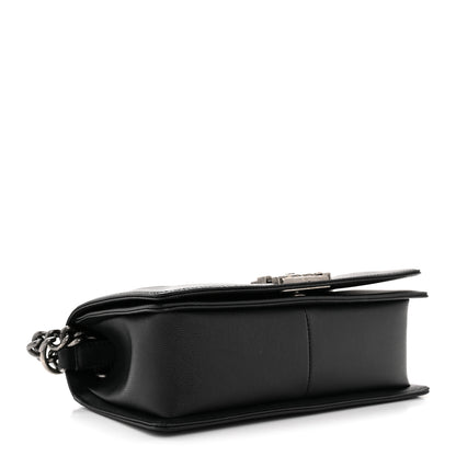 Chanel Caviar Quilted Medium Boy Flap Black 4 of 12