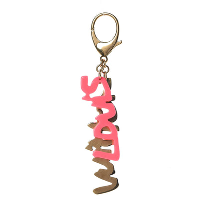 Louis Vuitton Graffiti Bag Charm Pink 1 of 3