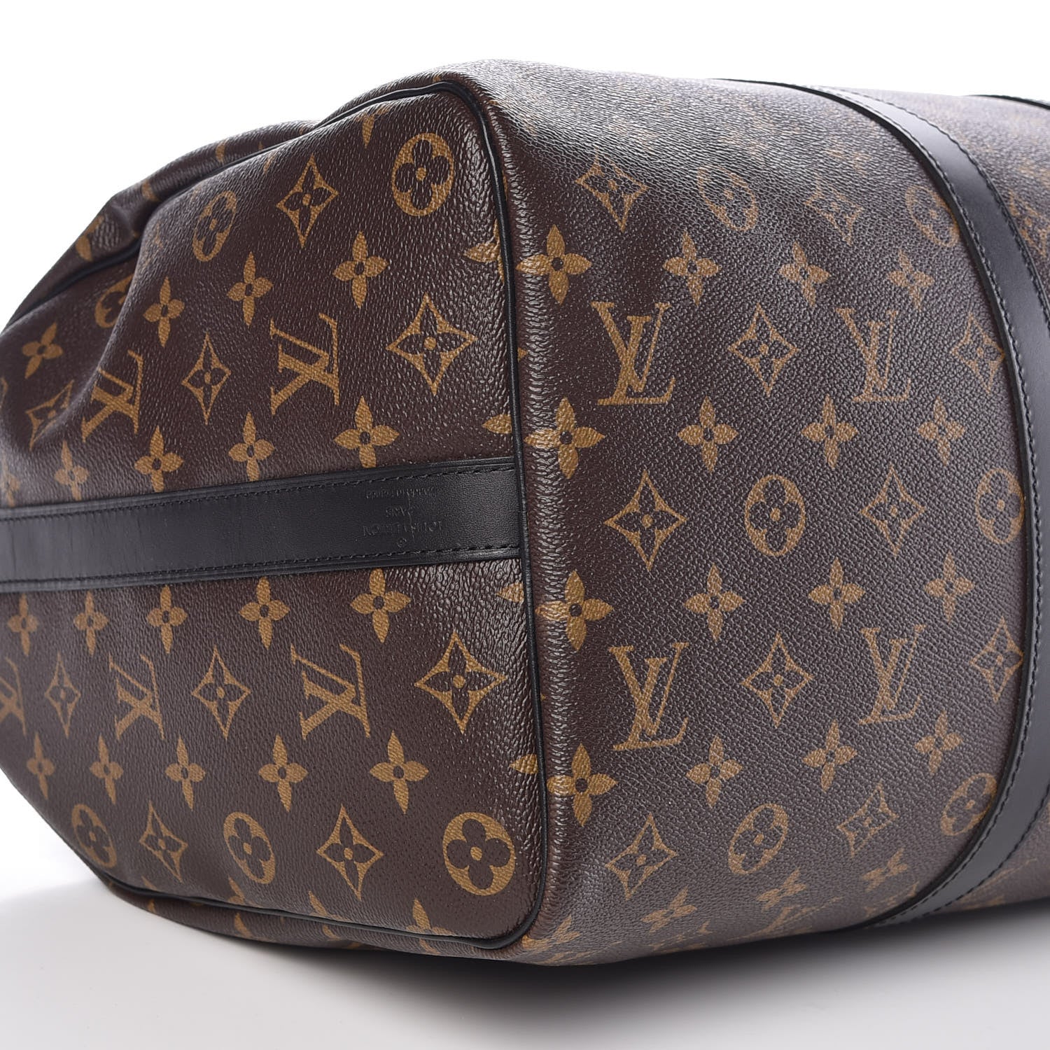 Louis Vuitton Monogram Macassar Keepall Bandouliere 45 5 of 9