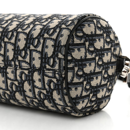 Christian Dior Oblique Roller Messenger Bag Blue 9 of 10