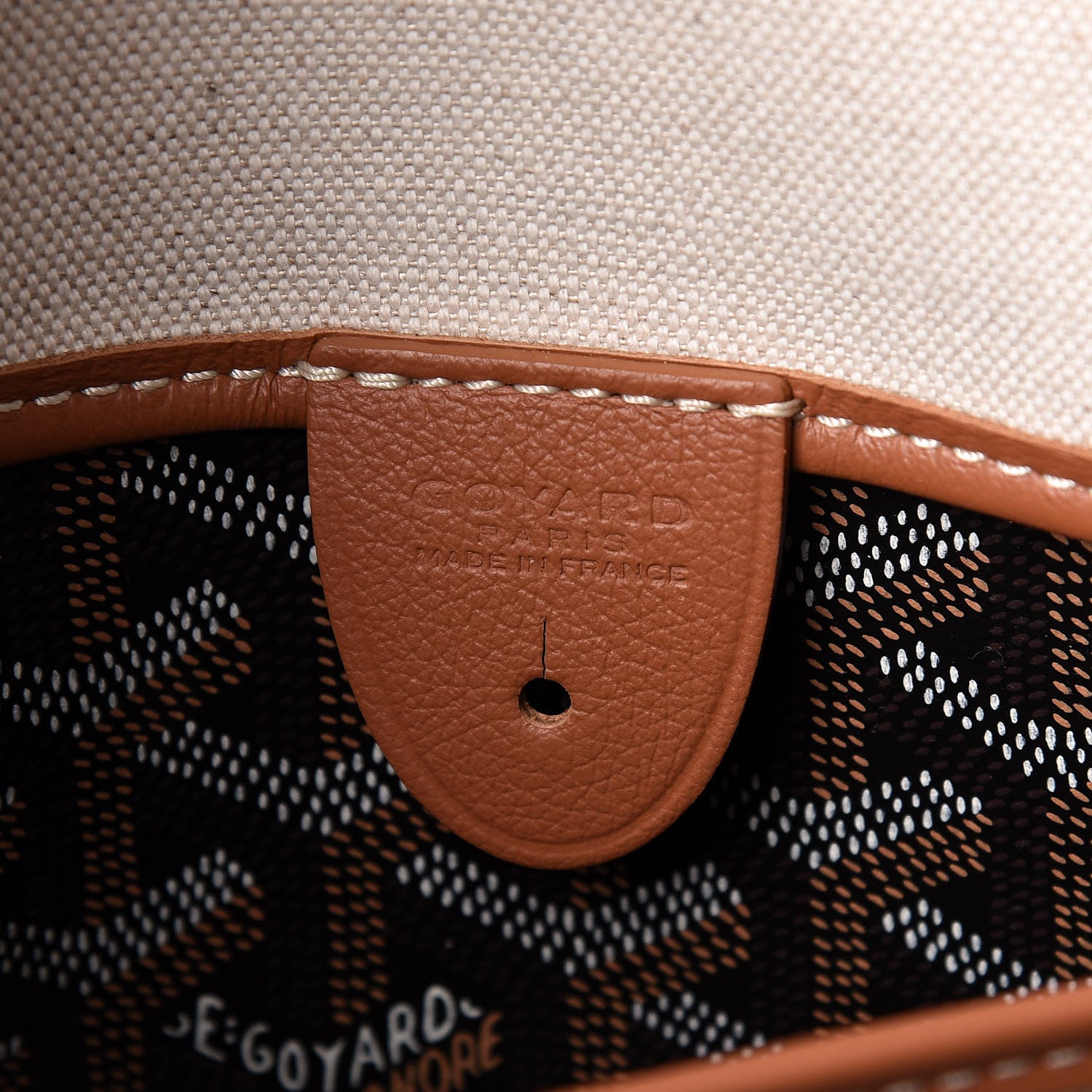 Goyard Goyardine Artois PM Black Gold 6 of 16