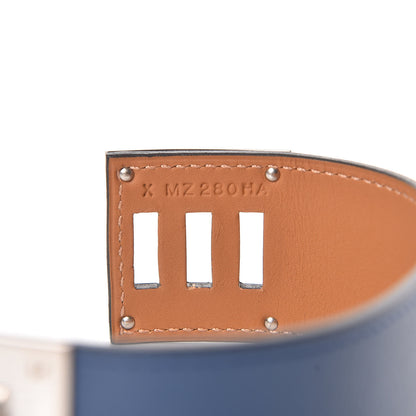 Hermes Swift Kelly Dog Bracelet in Bleu Agate 5 of 5