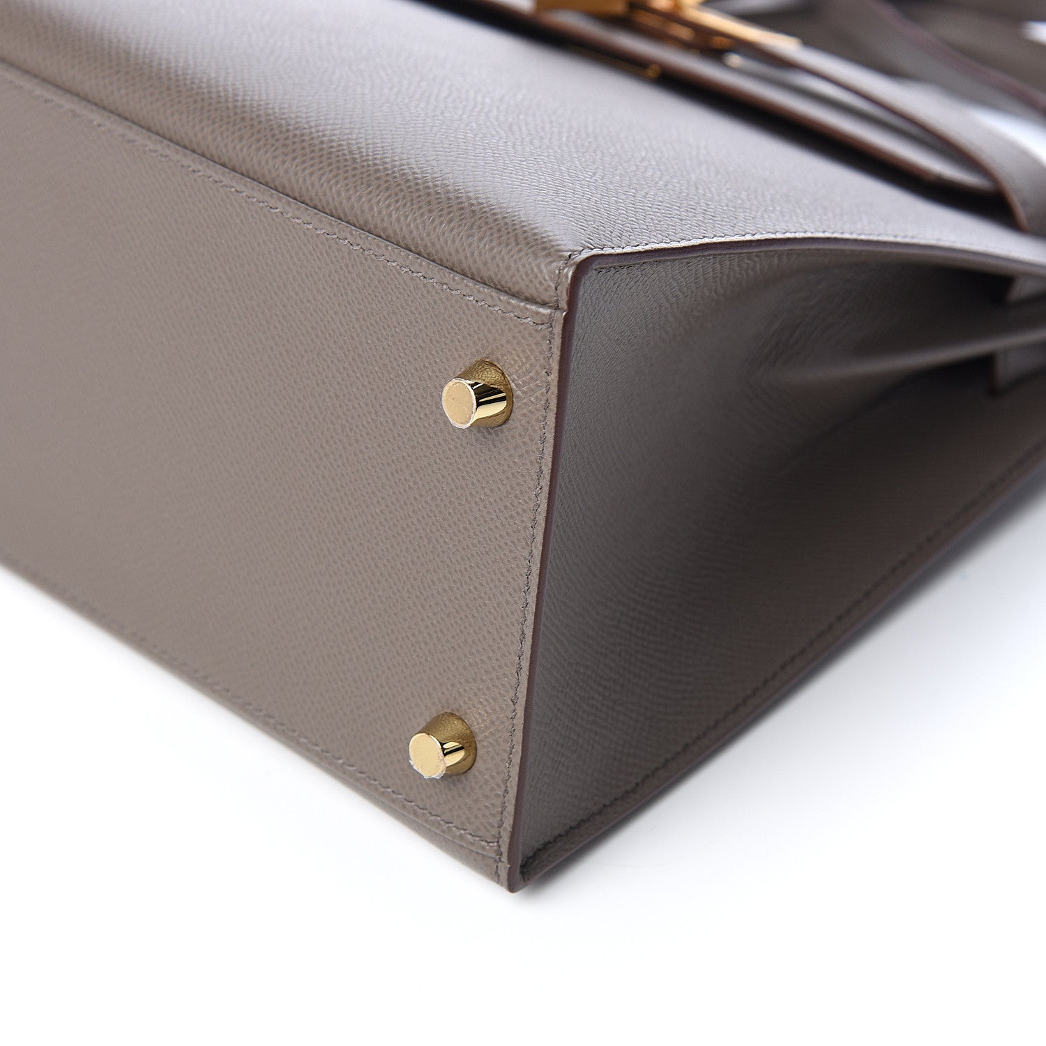 Hermes Epsom Kelly Sellier 28 Etain 8 of 10