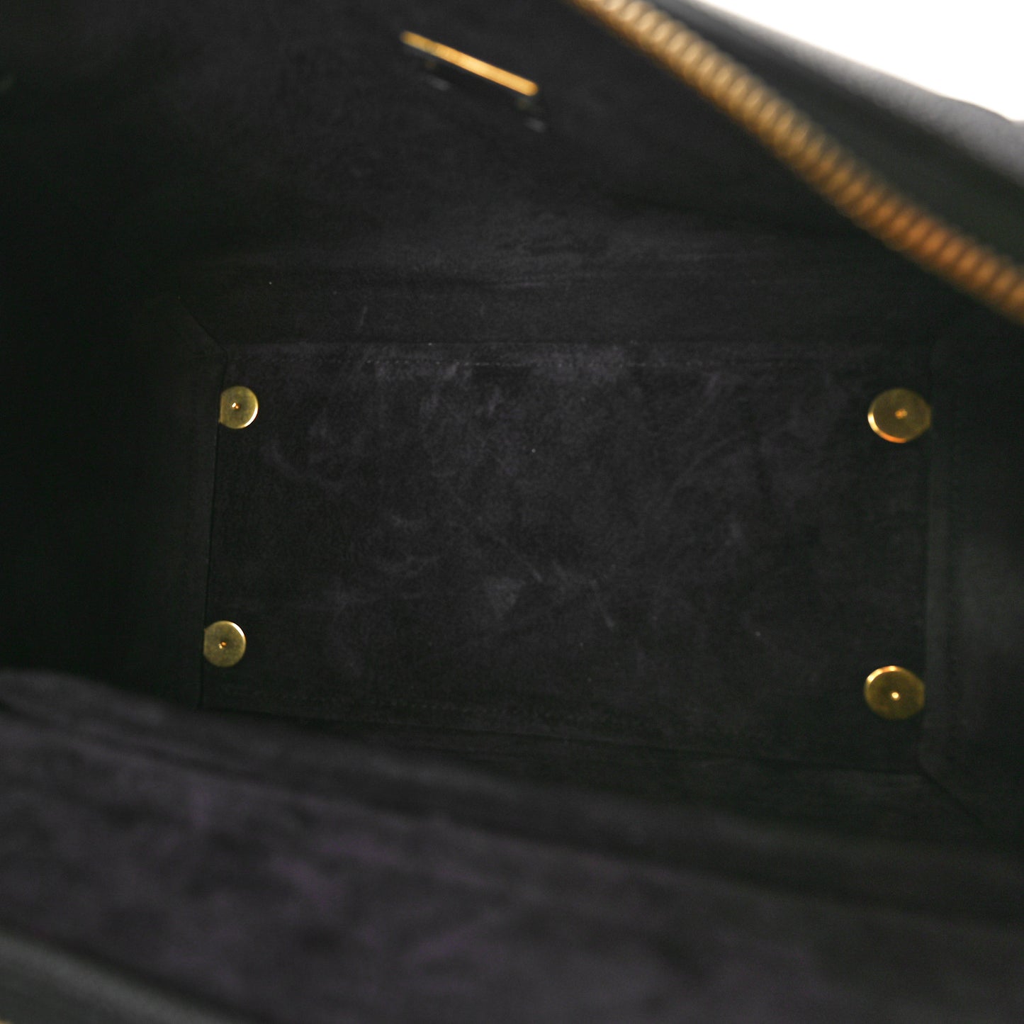 Grained Calfskin Mini Belt Bag Black