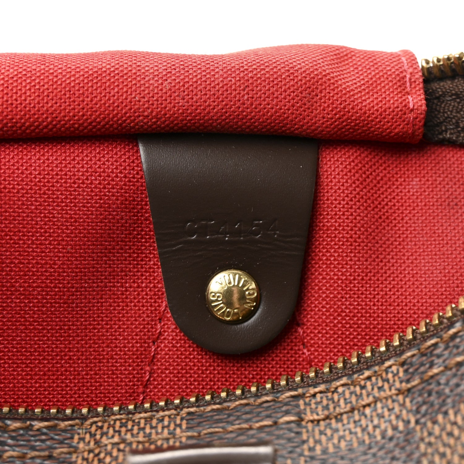 Louis Vuitton Damier Ebene Speedy 30 6 of 10