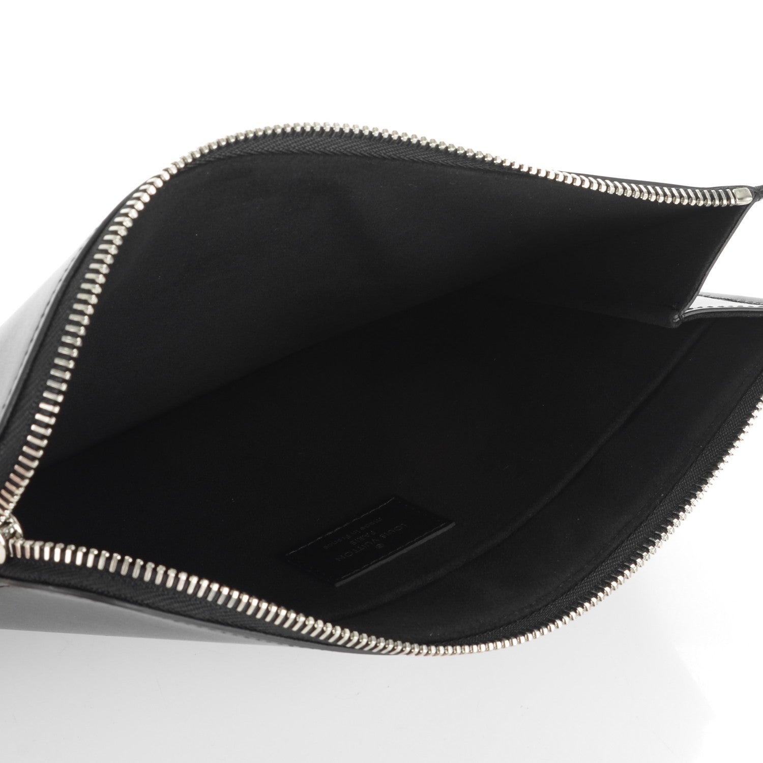 Louis Vuitton Calfskin Souple Pochette Jour PM Black 5 of 7