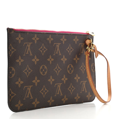 Louis Vuitton Monogram Neverfull MM GM Pochette Pivoine 3 of 6