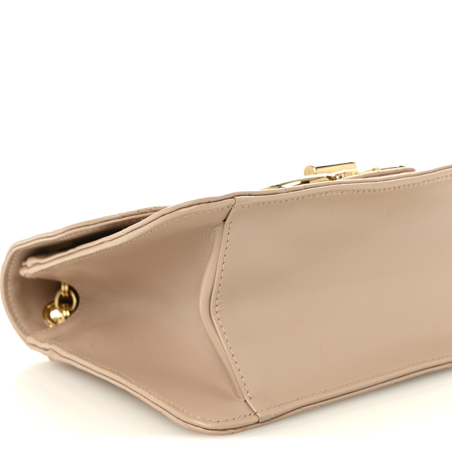 Salvatore Ferragamo Calfskin Quilted Gancini Flap Bag Ameretti 8 of 12