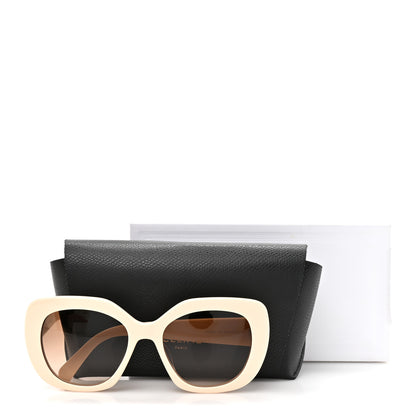 Celine Acetate Triomphe 01 Sunglasses CL 40226U White 7 of 7