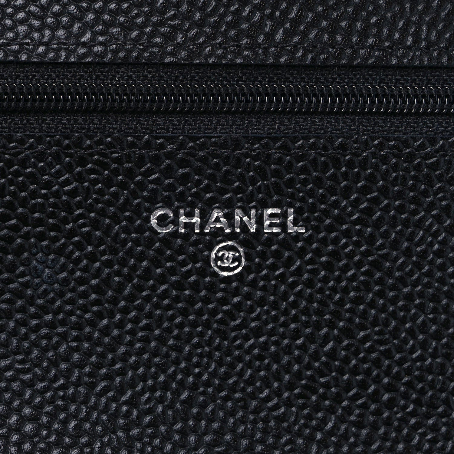 Chanel Caviar Quilted Wallet on Chain WOC Black 6 of 10