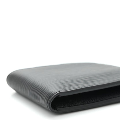 Louis Vuitton Epi Slender Wallet Black 7 of 8