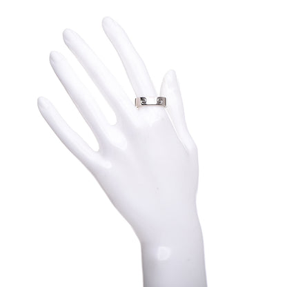 Cartier 18K White Gold 5.5mm LOVE Ring 61 9.5 2 of 5