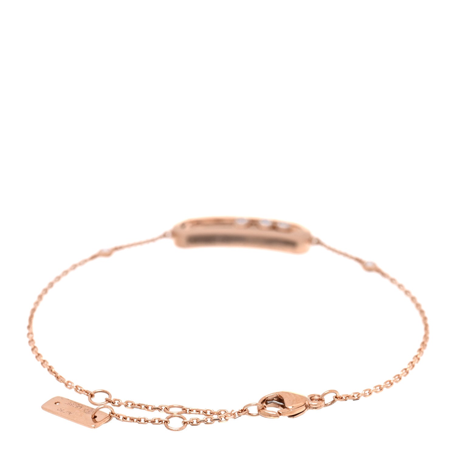 Messika 18K Rose Gold Diamond Baby Move Bracelet 2 of 4