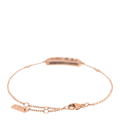 Messika 18K Rose Gold Diamond Baby Move Bracelet 2 of 4