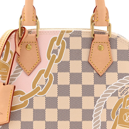 Louis Vuitton Damier Azur Nautical Alma BB 7 of 9