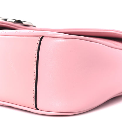 Gucci Calfskin Matelasse Small GG Marmont Shoulder Bag Wild Rose 11 of 11