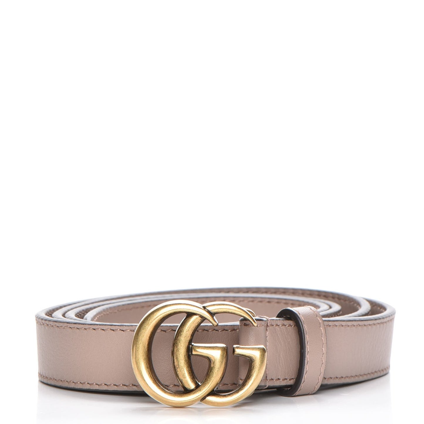 Calfskin Double G 20mm Belt 100 40 Porcelain Rose