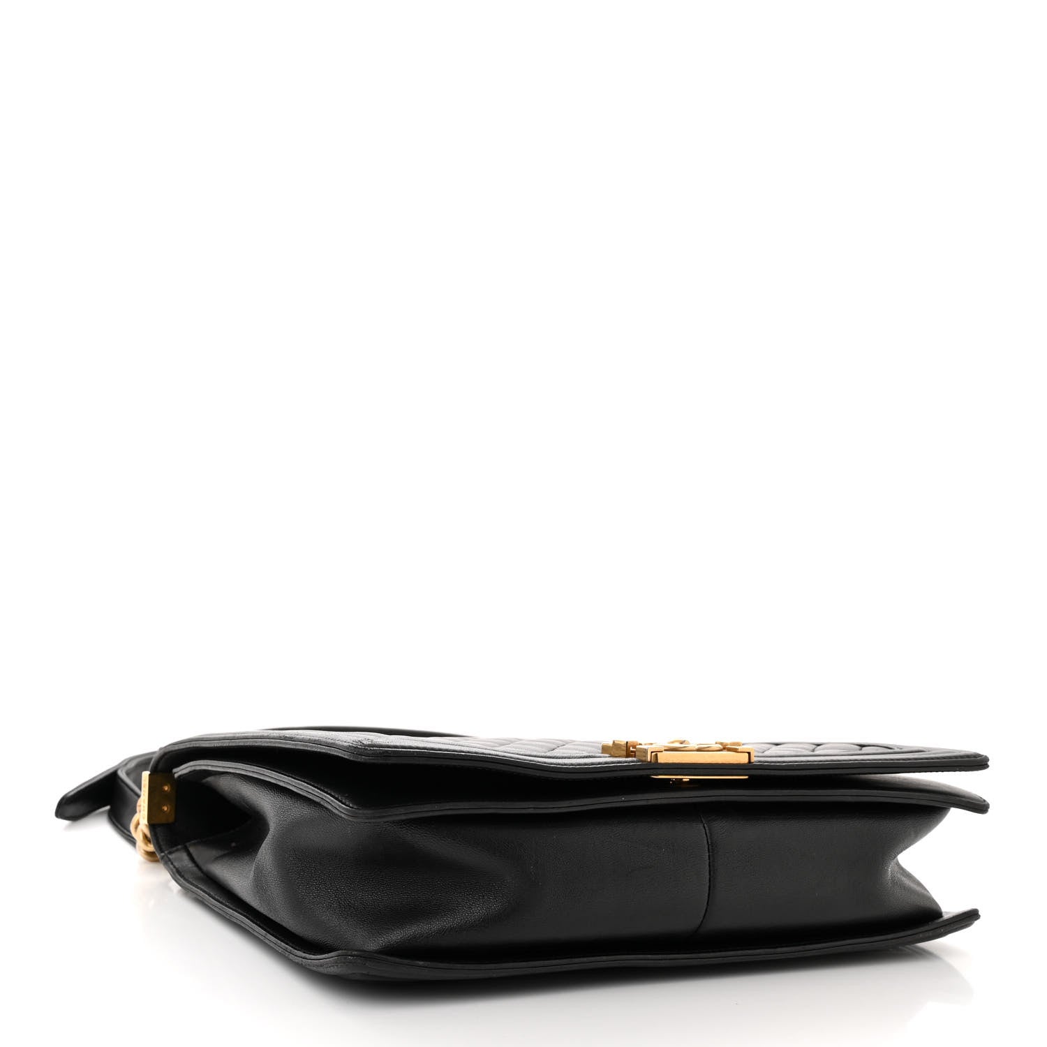 Chanel Lambskin Quilted Large Boy Flap Black 4 of 14