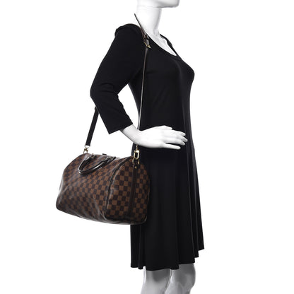 Louis Vuitton Damier Ebene Speedy Bandouliere 30 3 of 11
