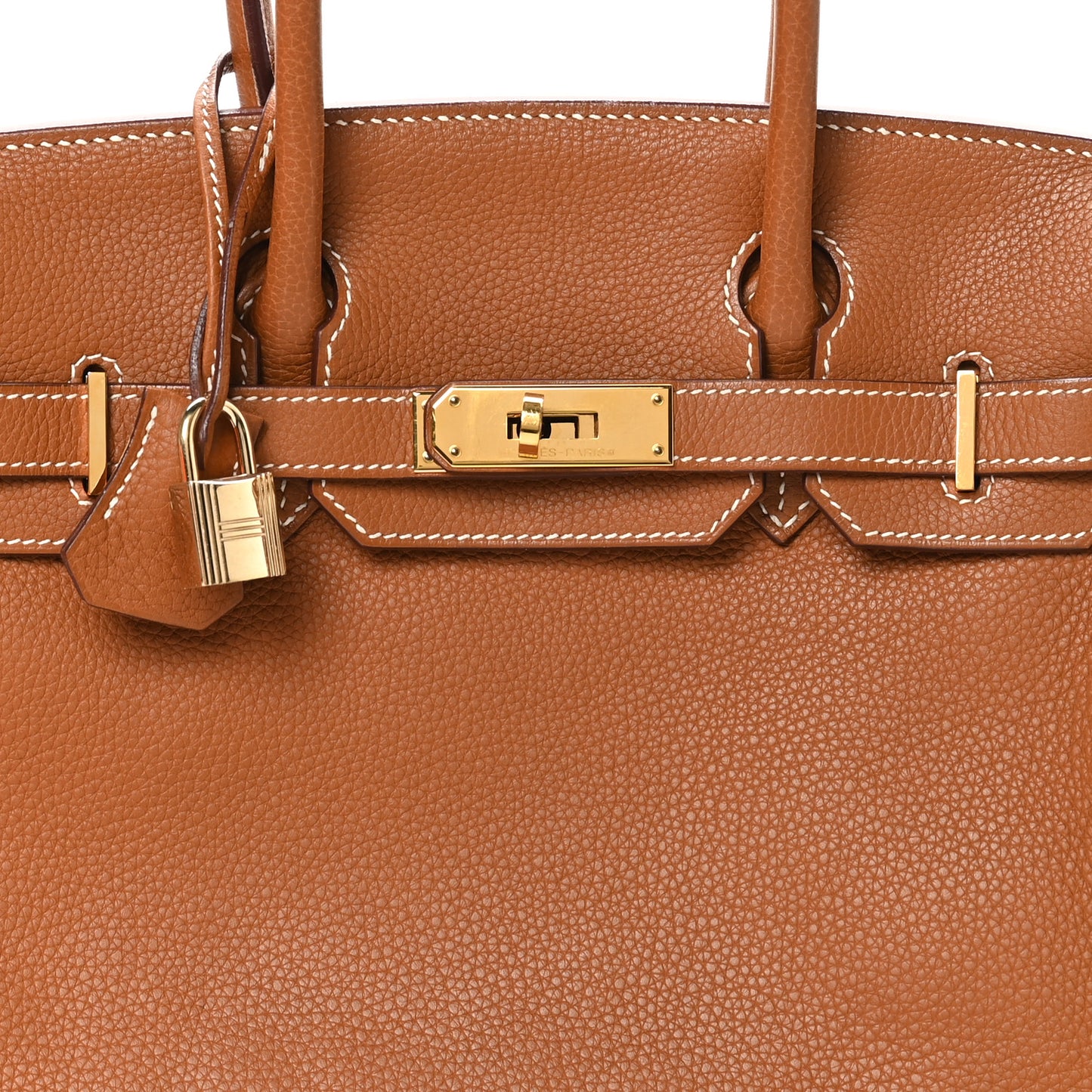 Taurillon Clemence Birkin 30 Gold