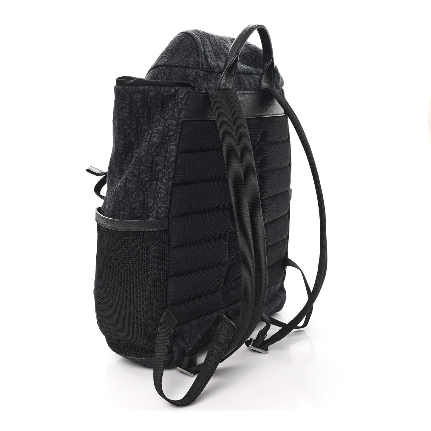 Oblique Calfskin 8 Backpack  Black