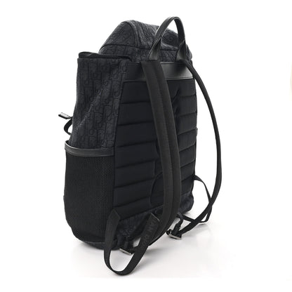 Christian Dior Oblique Calfskin 8 Backpack  Black 2 of 10