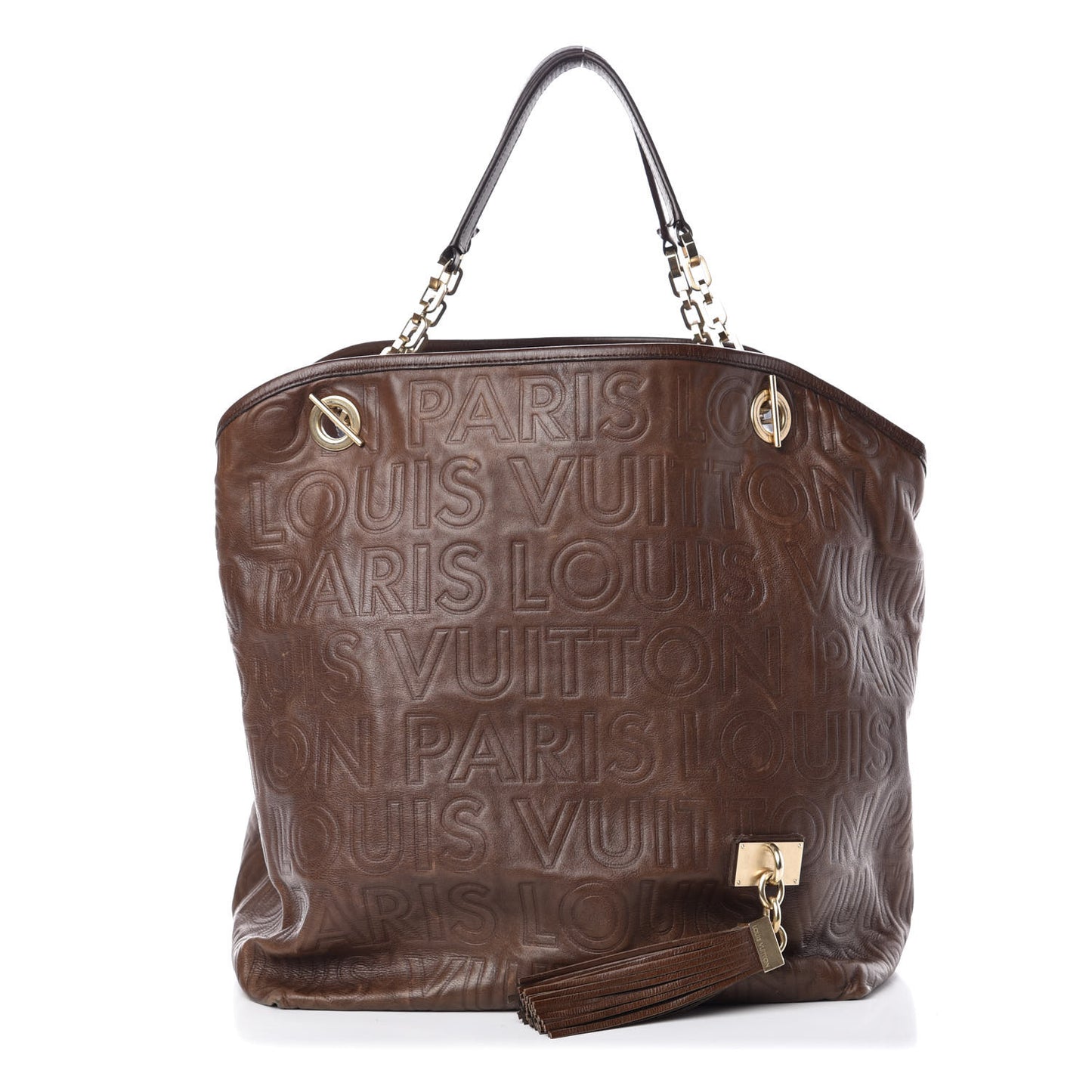 Monogram Paris Souple Whisper GM Chocolate