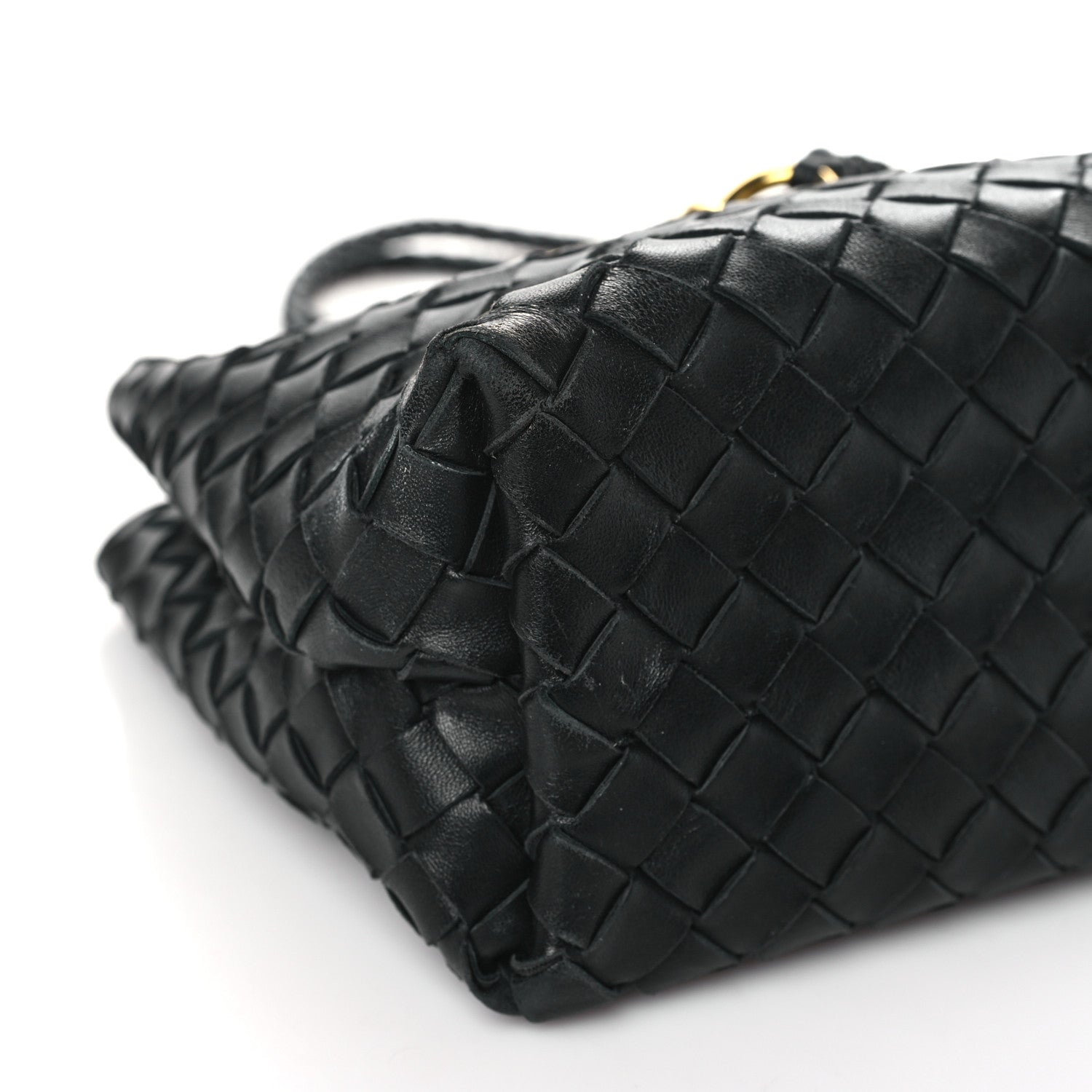 Bottega Veneta Nappa Intrecciato Small Andiamo Shoulder Bag Black 8 of 11