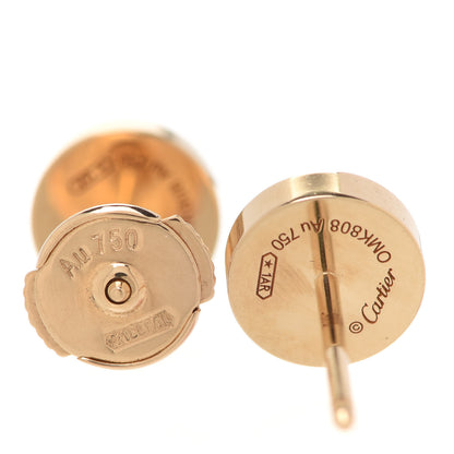 Cartier 18K Yellow Gold LOVE Earrings 4 of 5