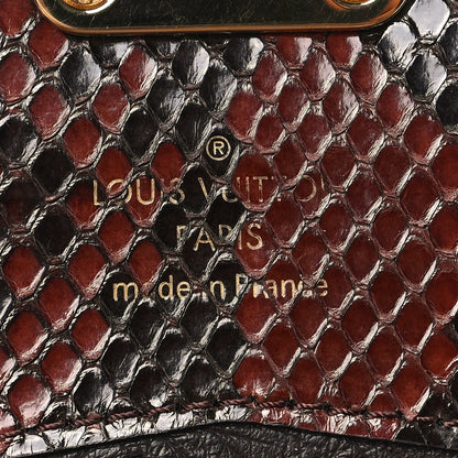 Louis Vuitton Monogram Python Ostrich Lizard Majestueux Wallet 6 of 7