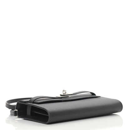 Hermes Epsom Kelly Wallet To Go Black 3 of 8