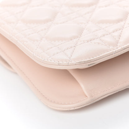 Christian Dior Lambskin Cannage Large Dioraddict Flap Rose Poudre 12 of 17