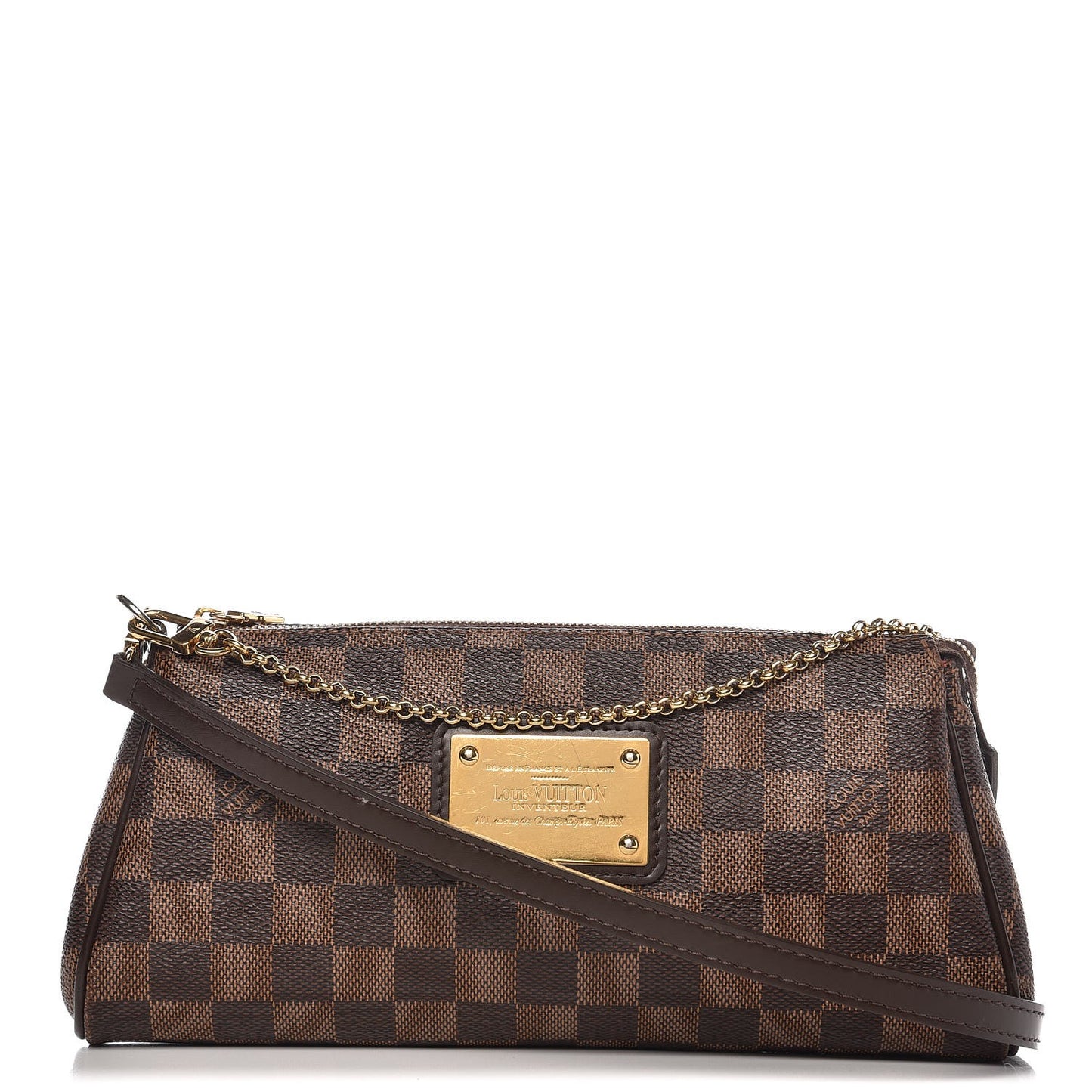Damier Ebene Eva Clutch