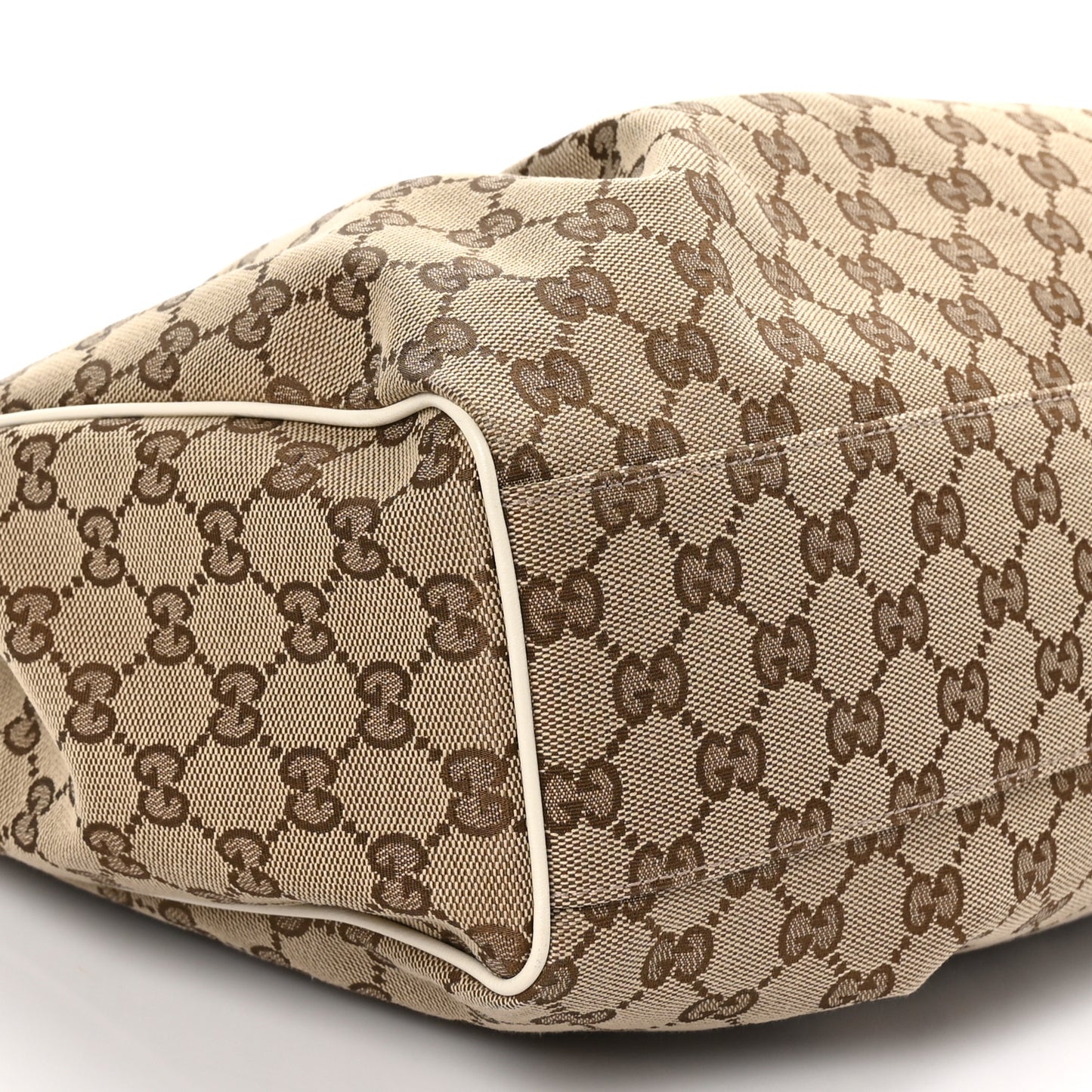 Monogram Shoulder Bag White