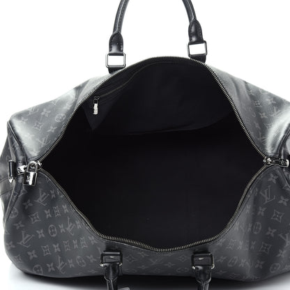 Louis Vuitton Monogram Eclipse Keepall Bandouliere 55 4 of 11