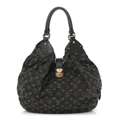 Louis Vuitton Denim Mahina XL Black 1 of 18