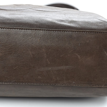 Chanel Lambskin CC Tote Brown 10 of 10