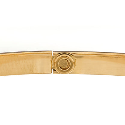 Cartier 18K Yellow Gold 6 Diamond Small LOVE Bracelet 16 3 of 9