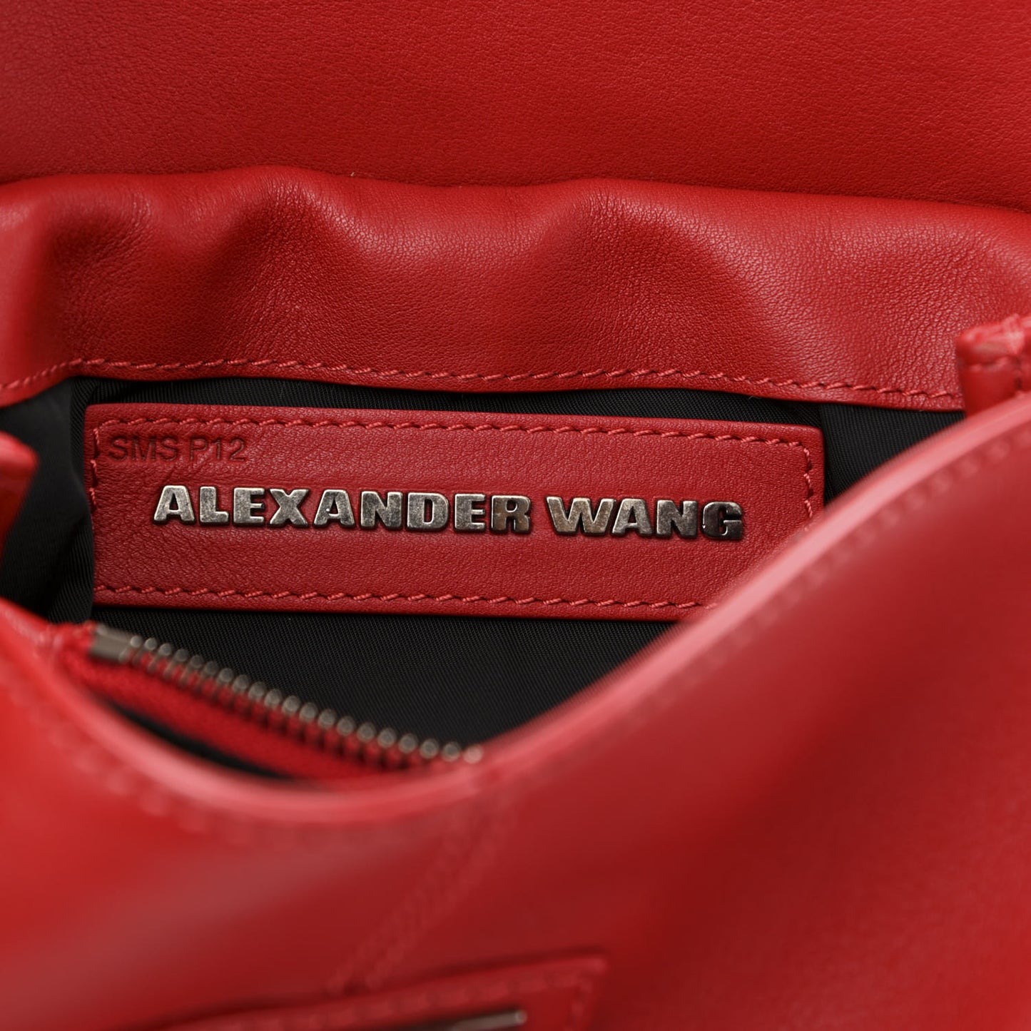 Calfskin Small Marion Tote Red
