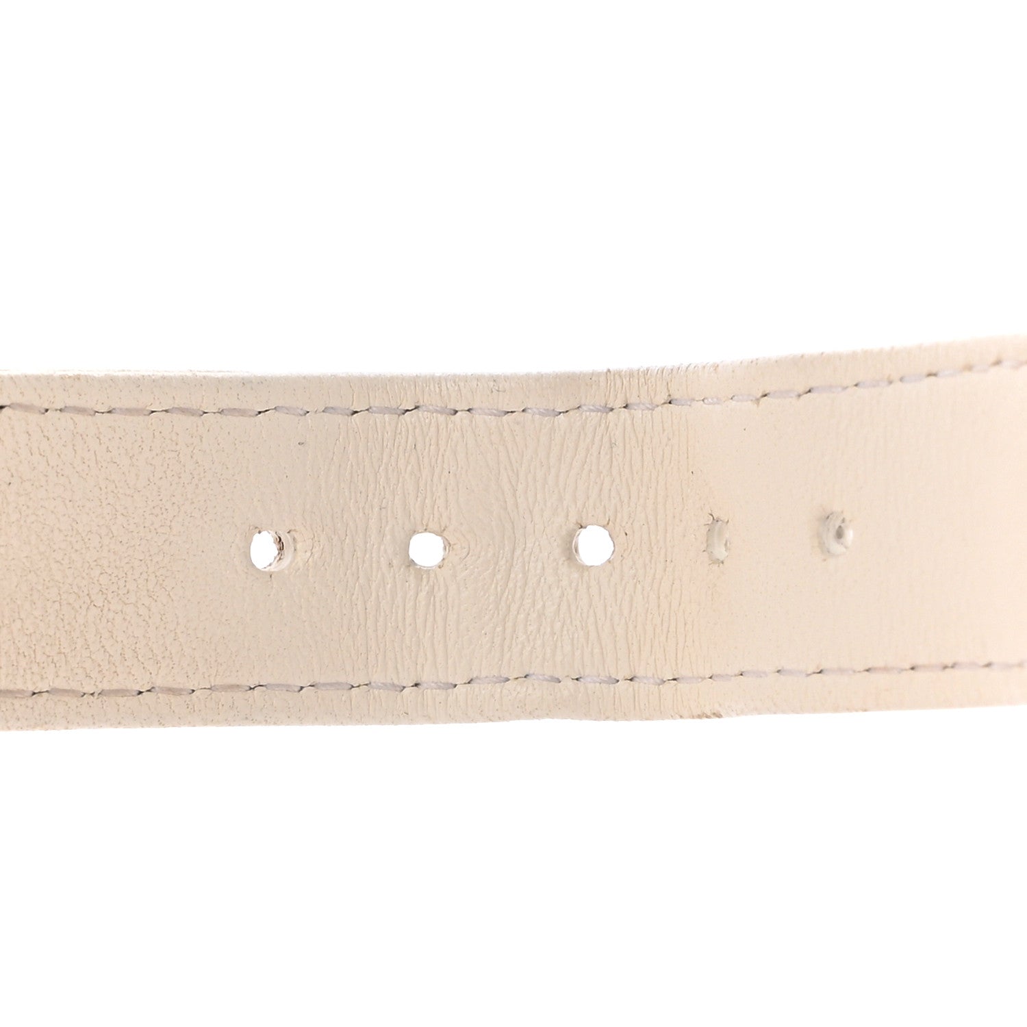 Chanel Lambskin Quilted Diamond Arm Coin Purse White 10 of 13